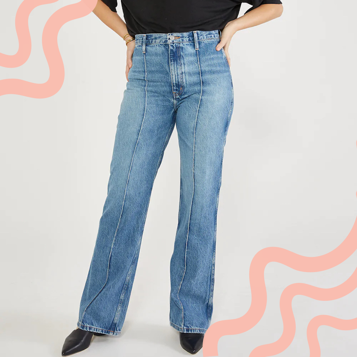 denim trends for 2022 straight leg jeans