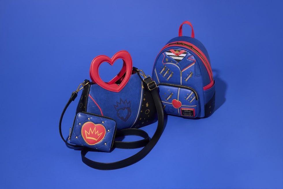 descendants loungefly collection inspired by sofia carson's evie