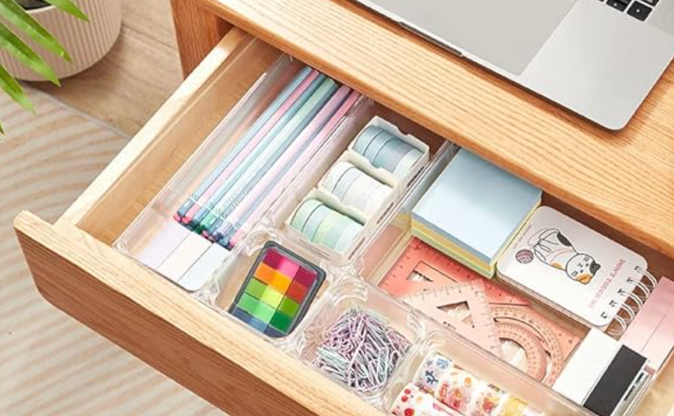 desk plastic drawer organizers
