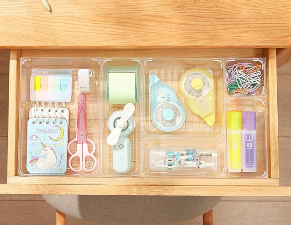 desk plastic drawer organizers