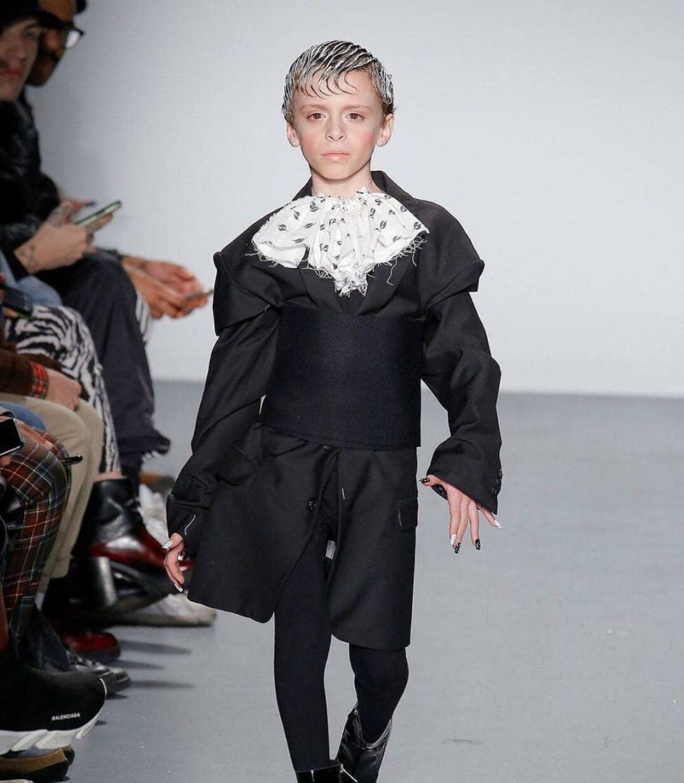 Desmond Napoles at NYFW