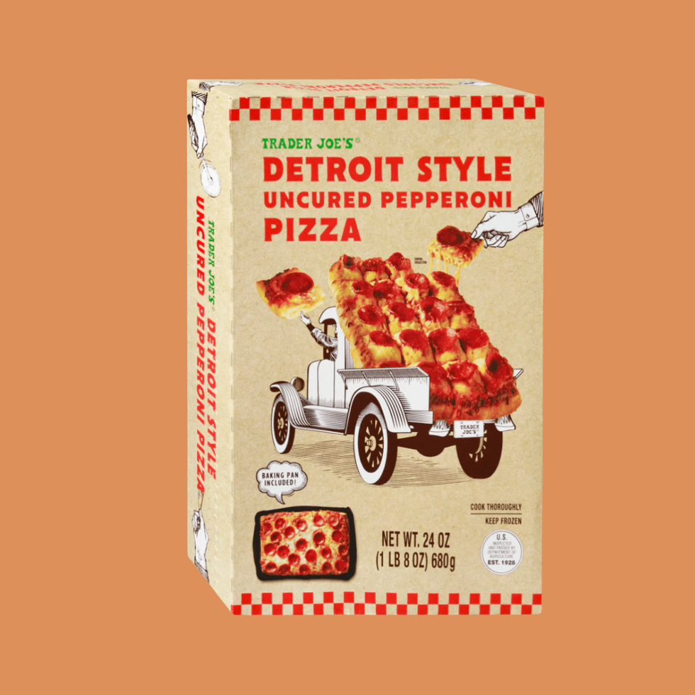 Detroit Style Uncured Pepperoni Pizza