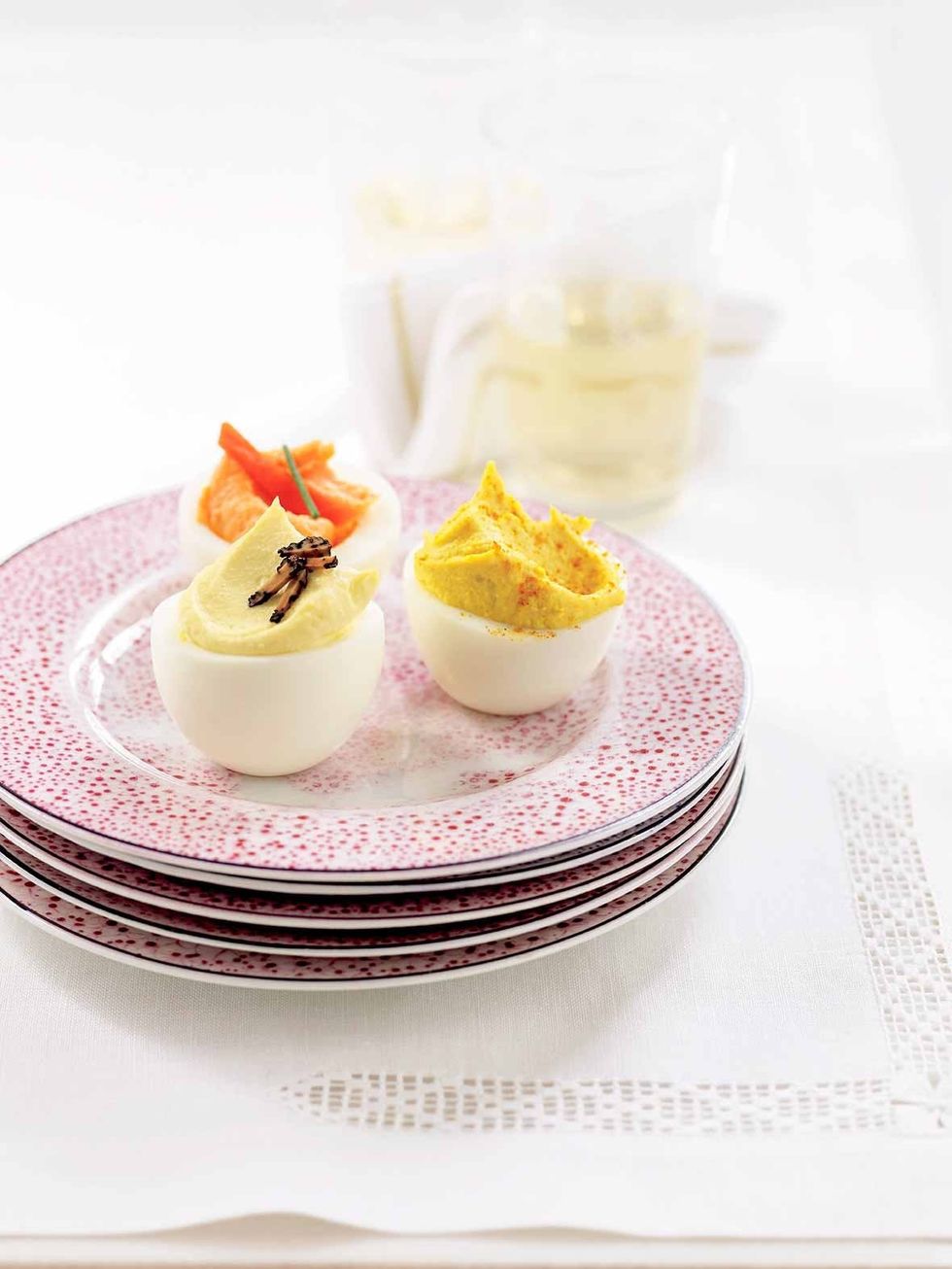 Deviled Eggs, Three Ways