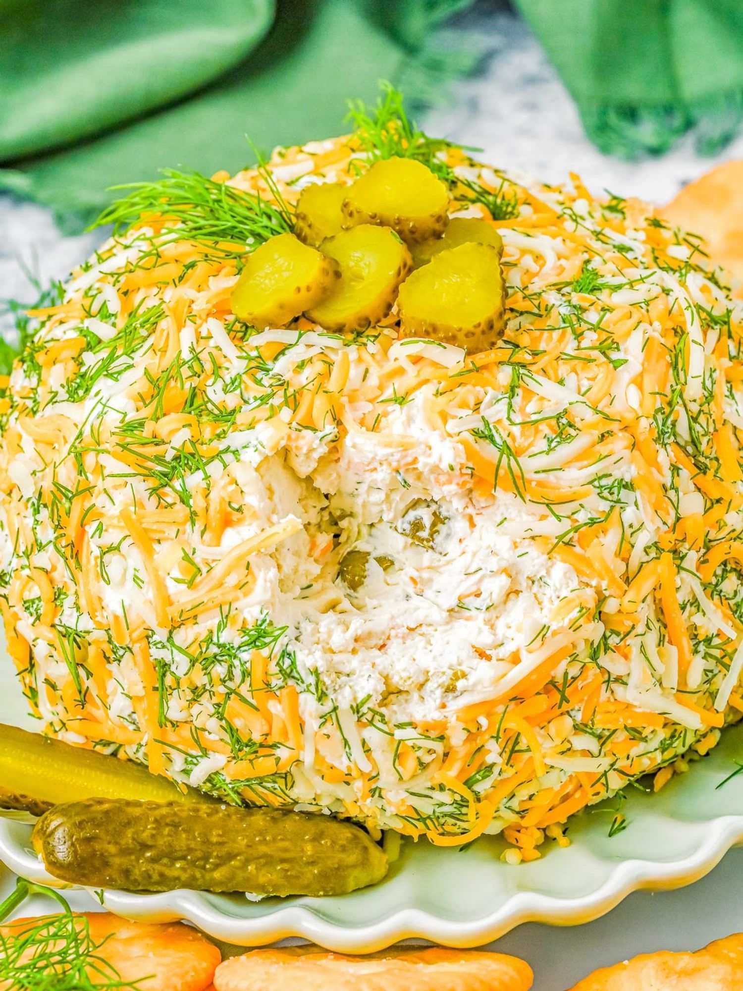 Dill Pickle Cheese Ball