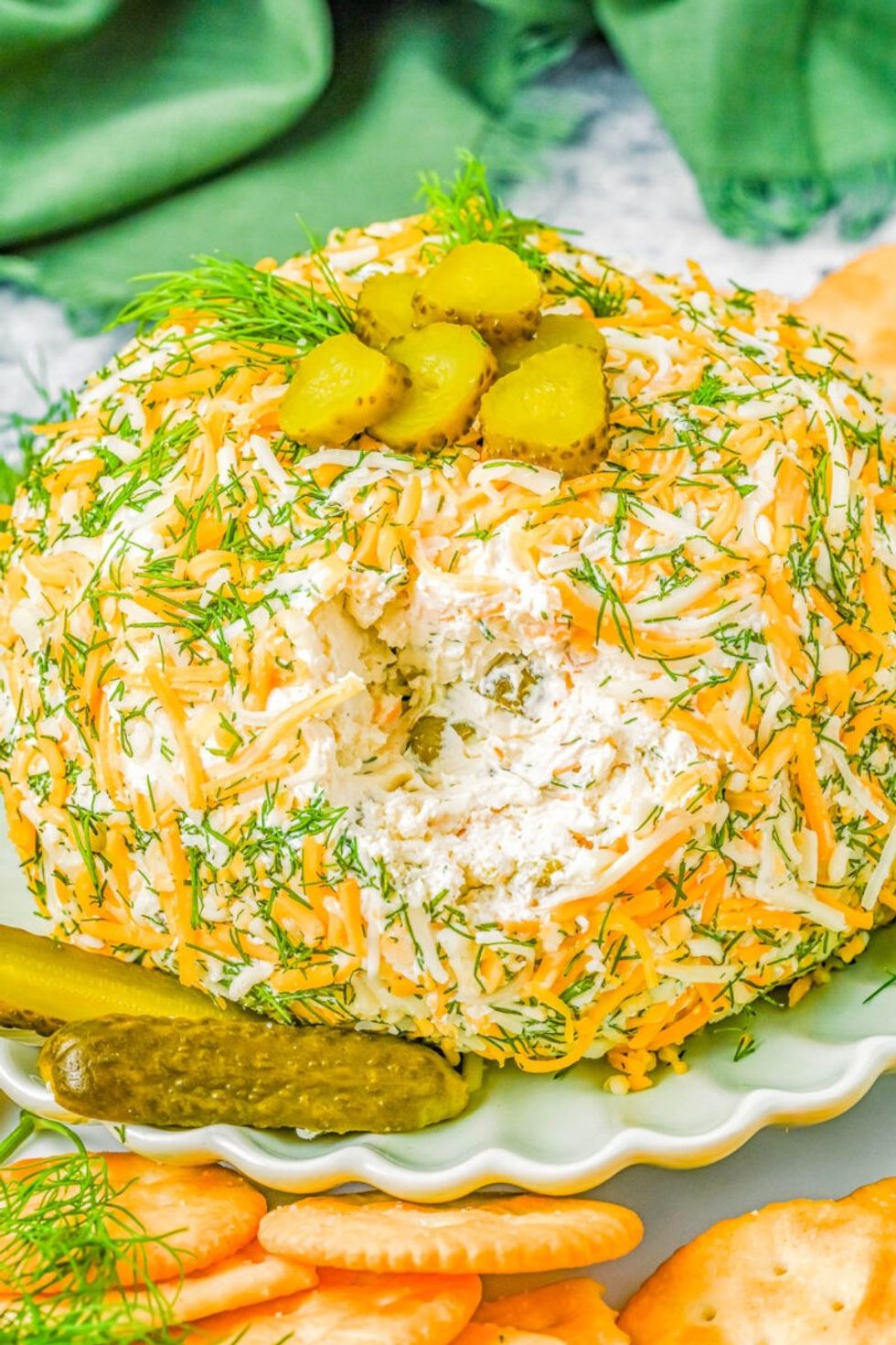 dill pickle cheese dip