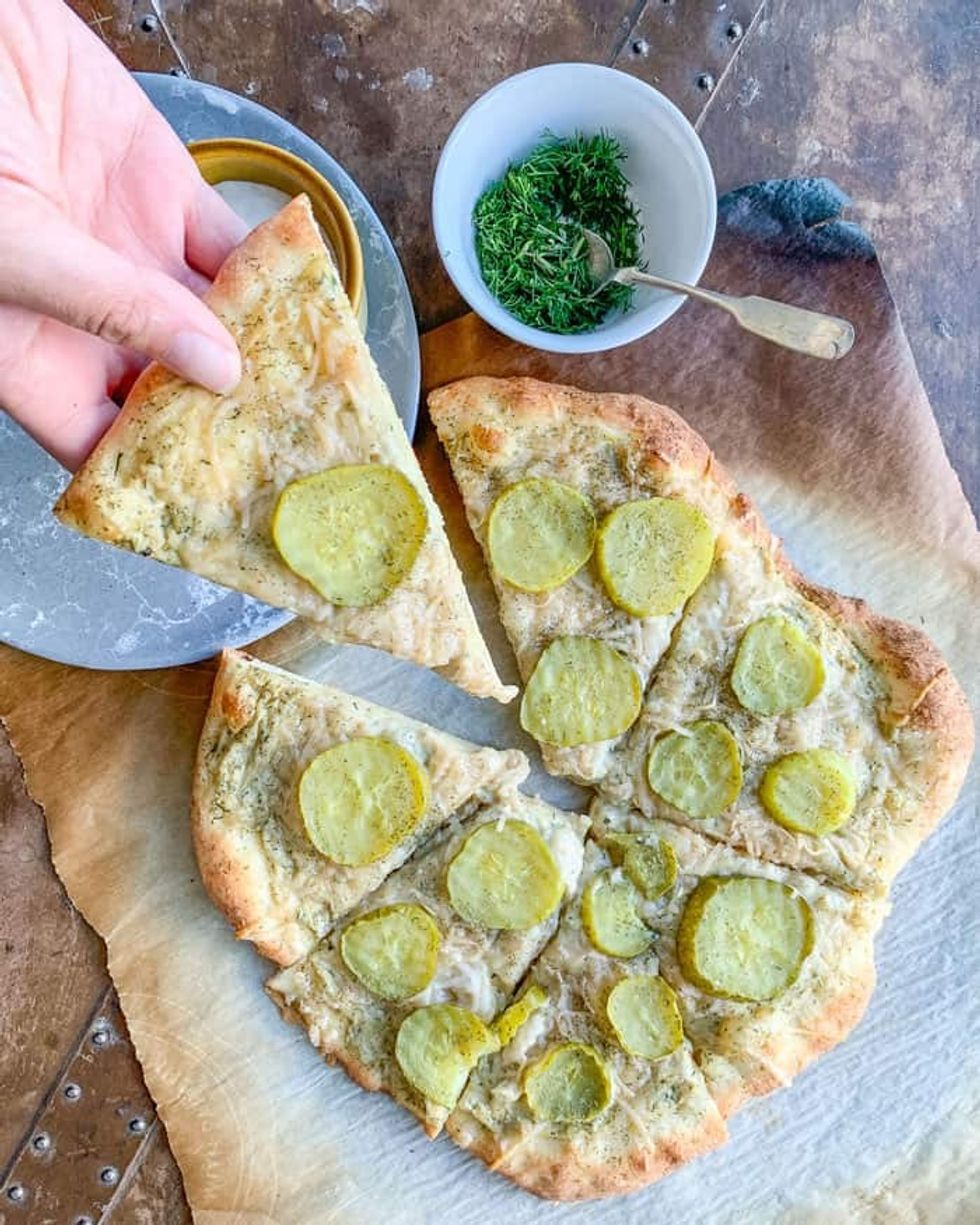 Dill Pickle Pizza