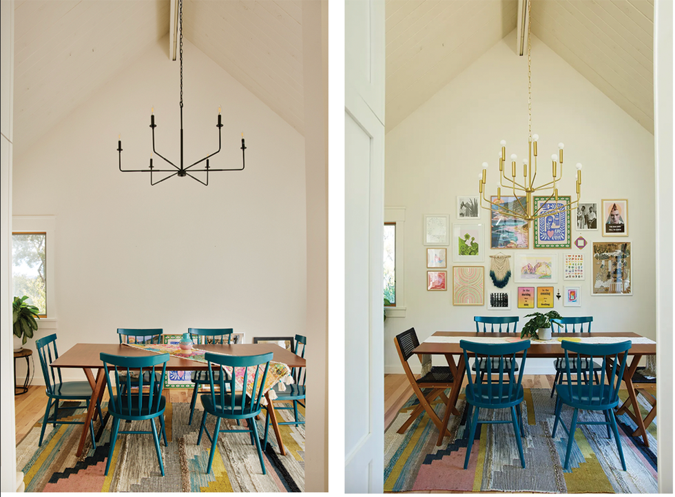 dining room makeover