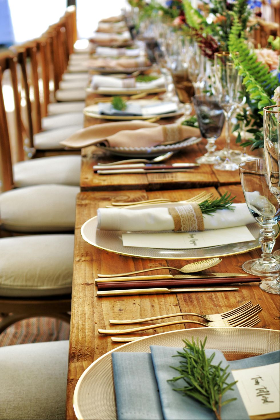 dinner party themes rustic farmhouse