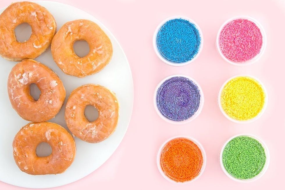 Directions for Rainbow Donuts