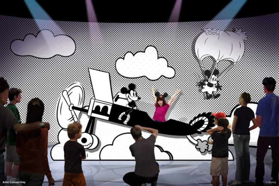 Disneyland Pop Up Mickey Experience