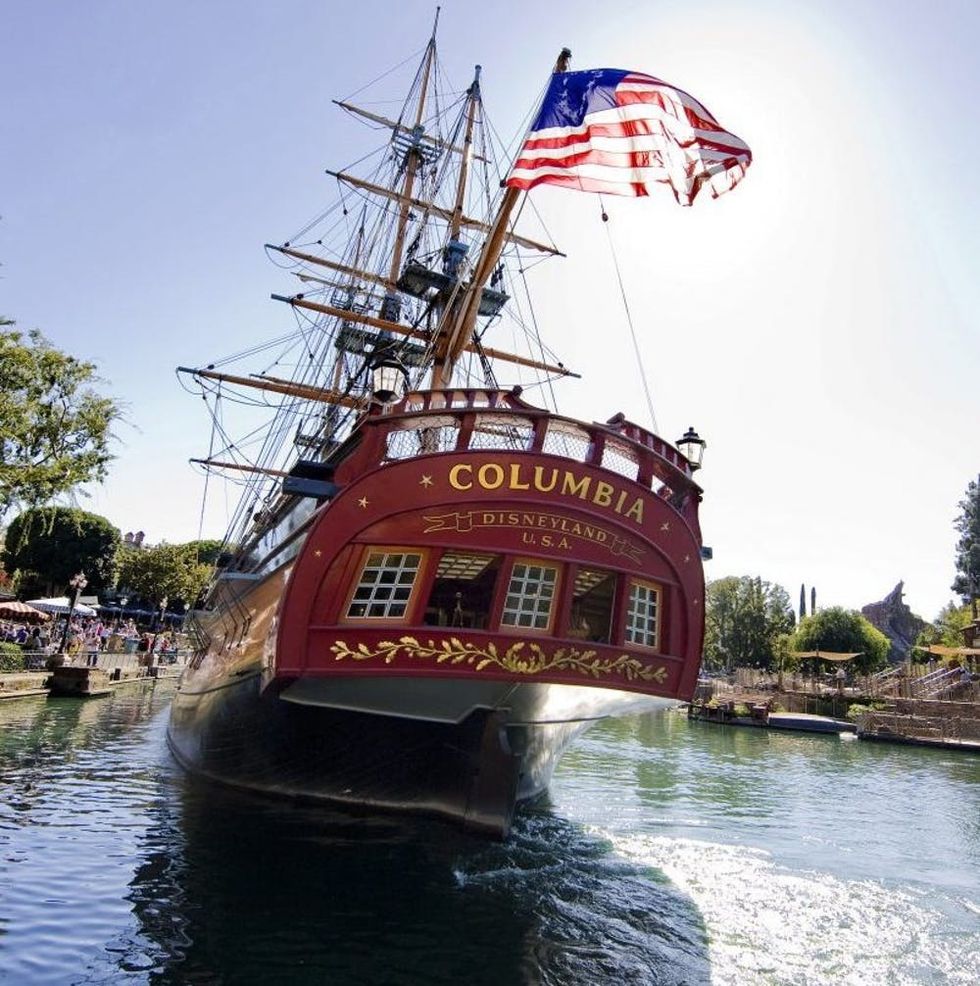 disneyland Sailing Ship Columbia