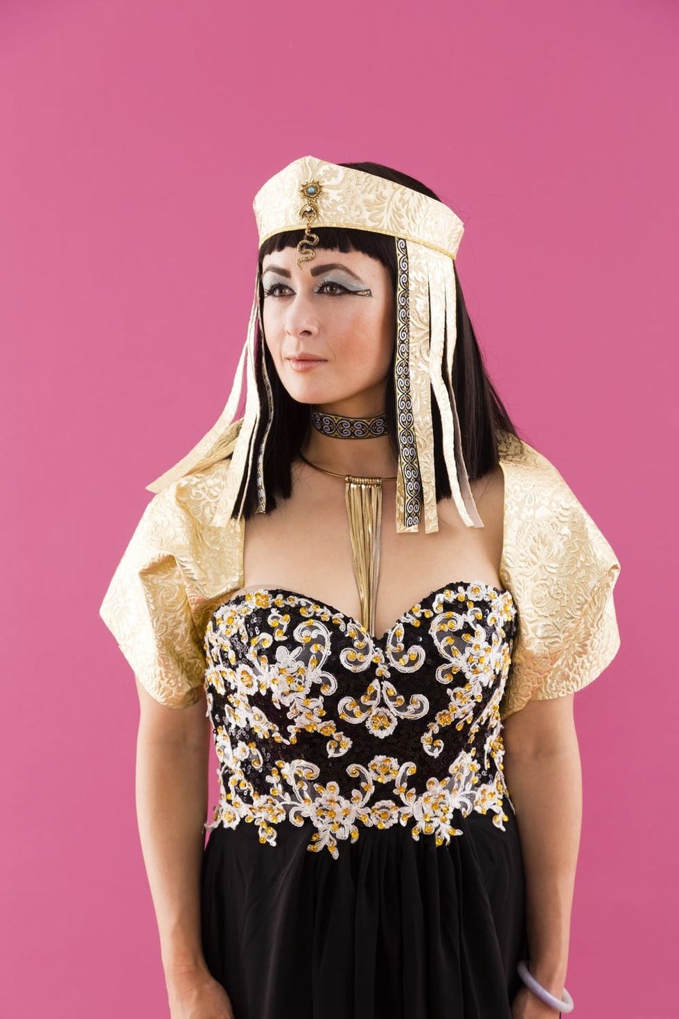 DIY Advanced Cleopatra Halloween Costume