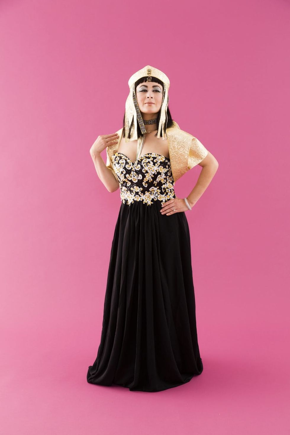 DIY Advanced Cleopatra Halloween Costume