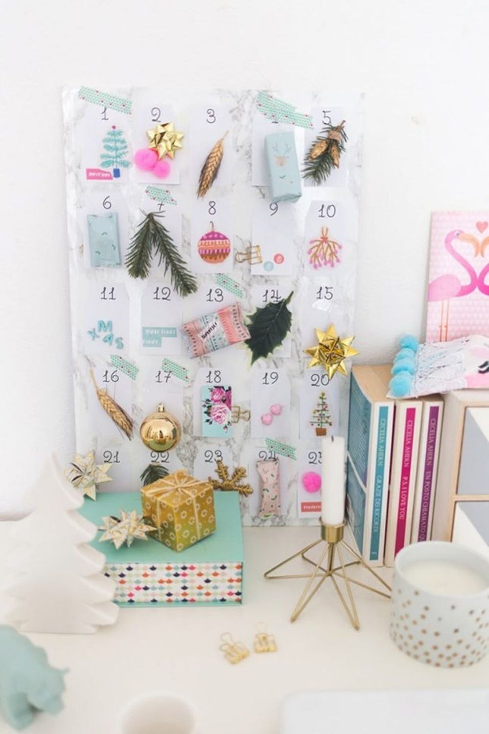 DIY Advent Calendar Christmas Party Ideas