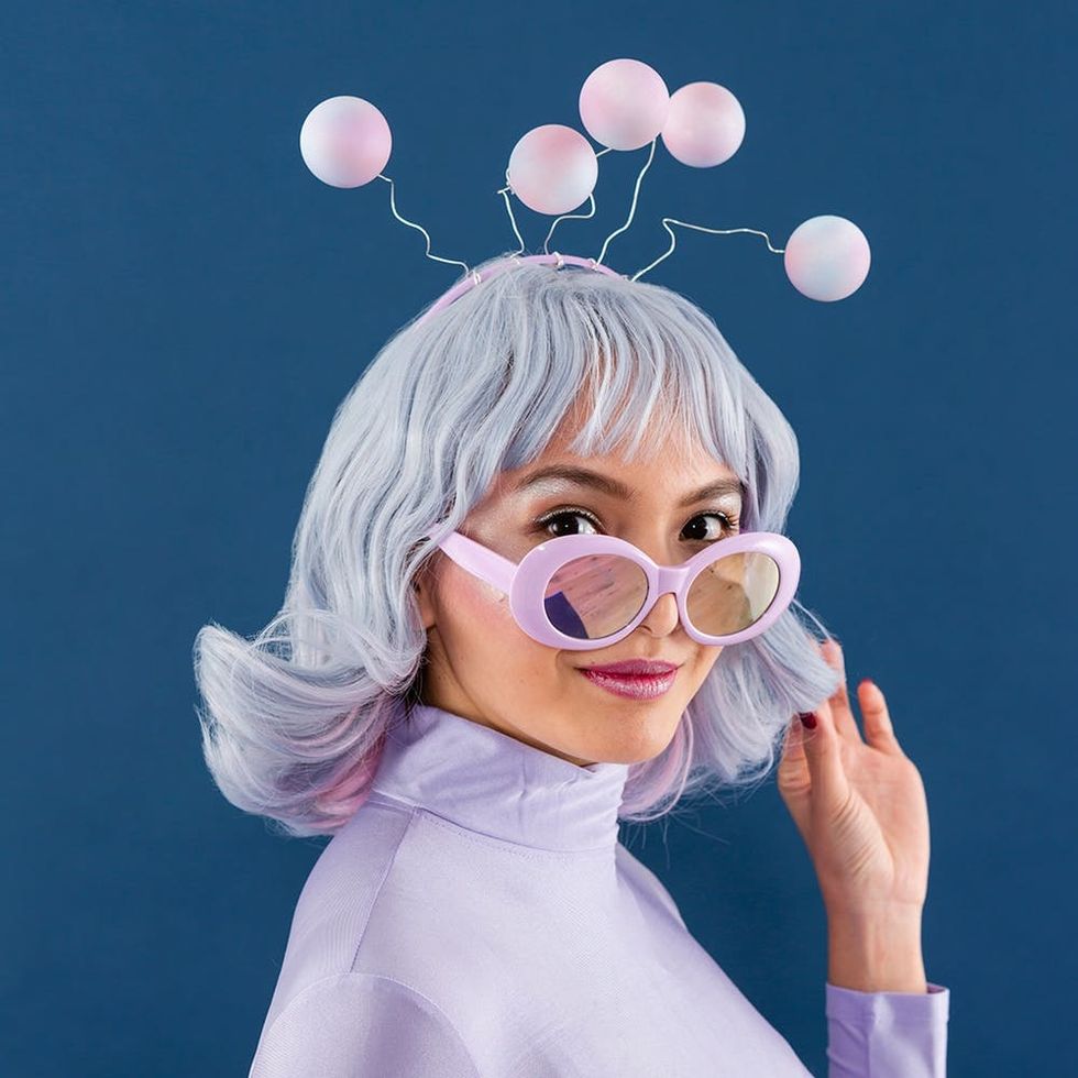 DIY Alien Halloween Costume