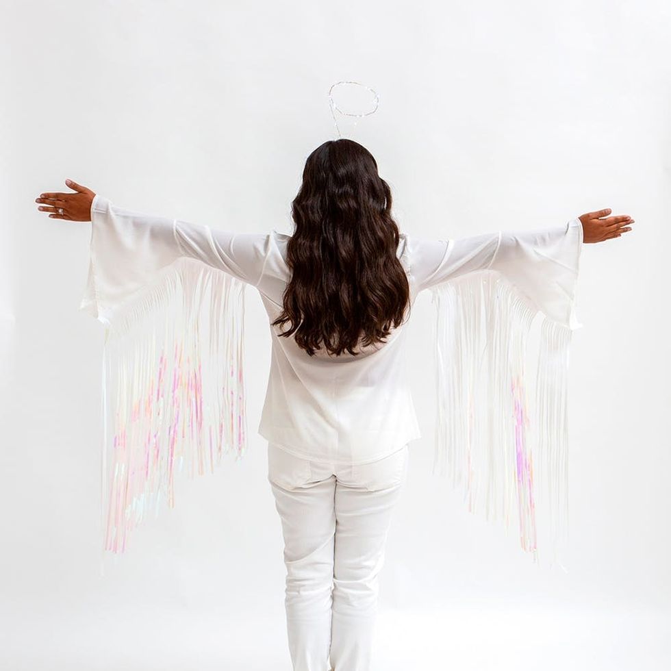 DIY Angel Halloween Costume