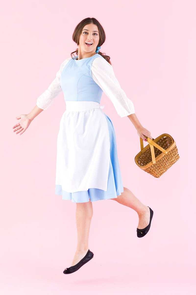 Fall in Love With This DIY Beauty and the Beast Belle Costume - Brit + Co