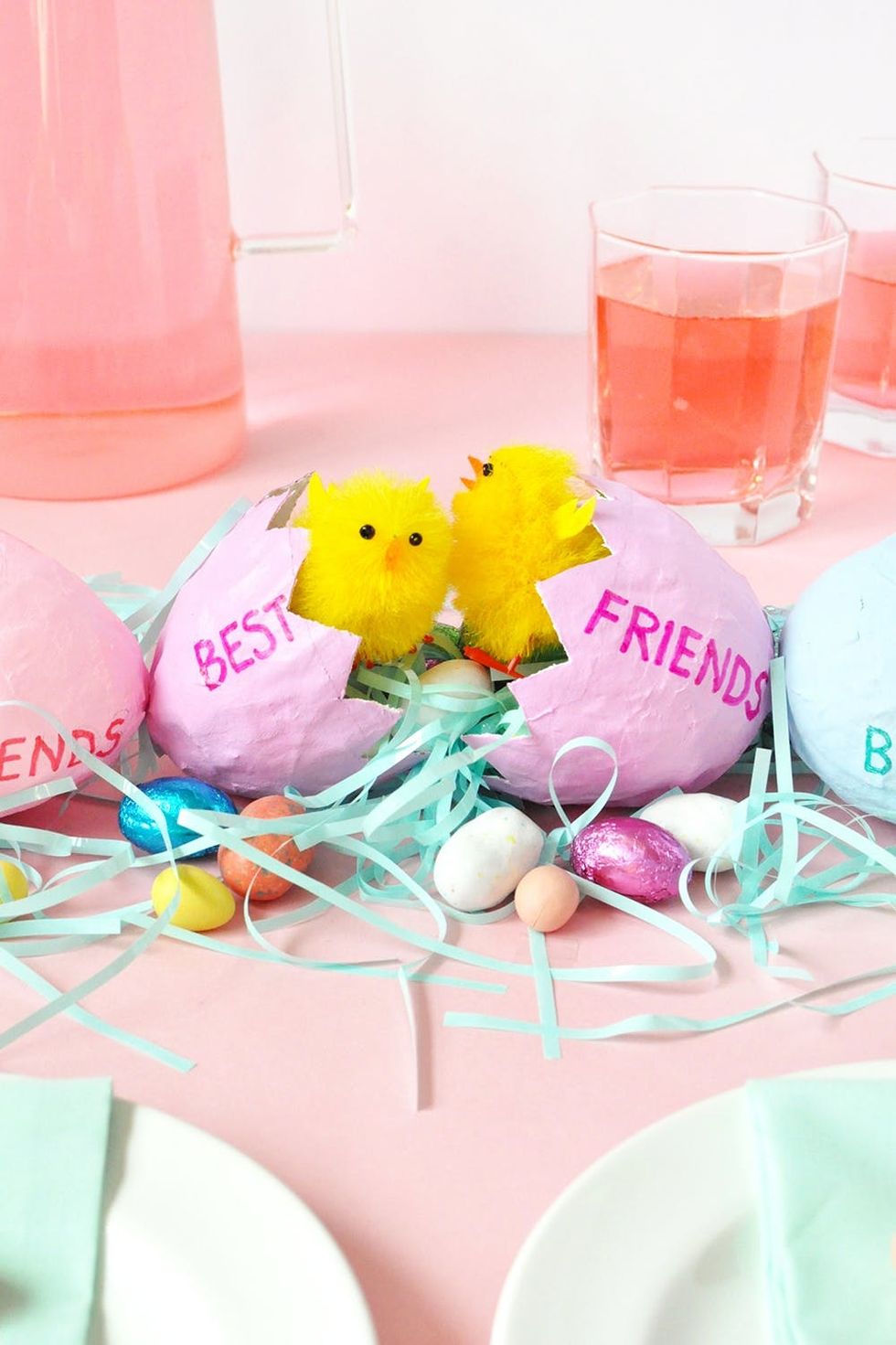DIY BFF Easter Centerpiece