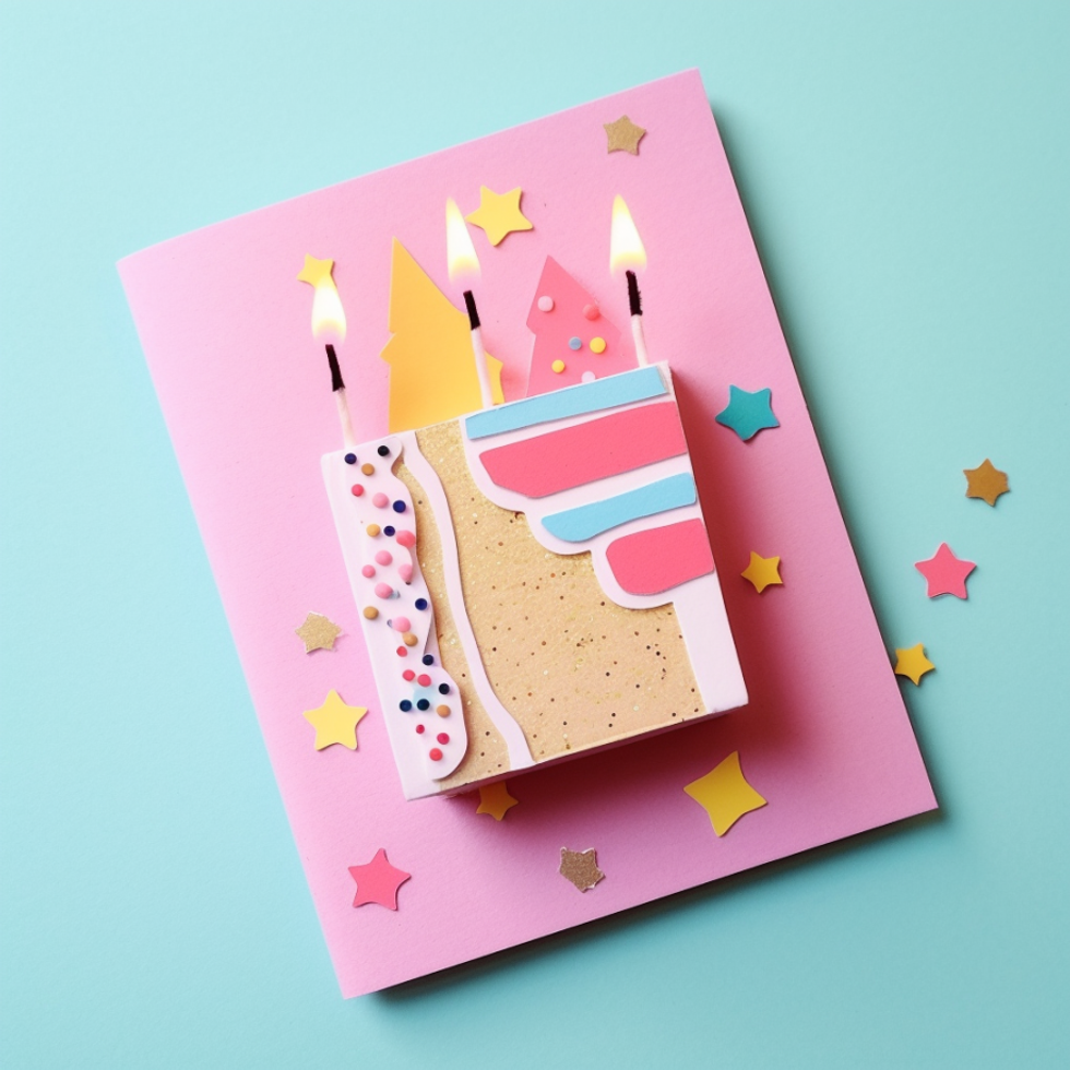 Easy Homemade DIY Birthday Cards Ideas For Friends & Family - Brit + Co