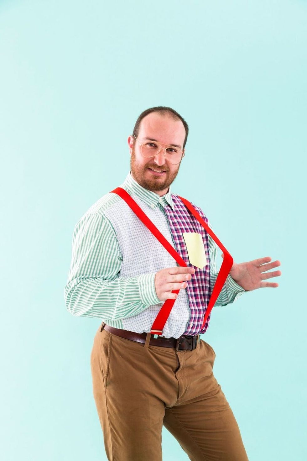 DIY Boy Nerd Halloween Costume