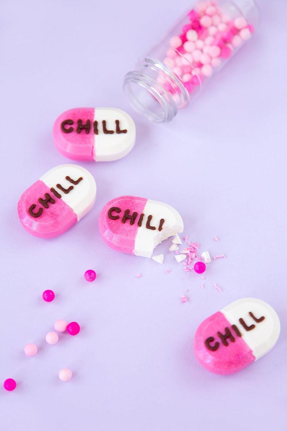 DIY Chill Pill Chocolates