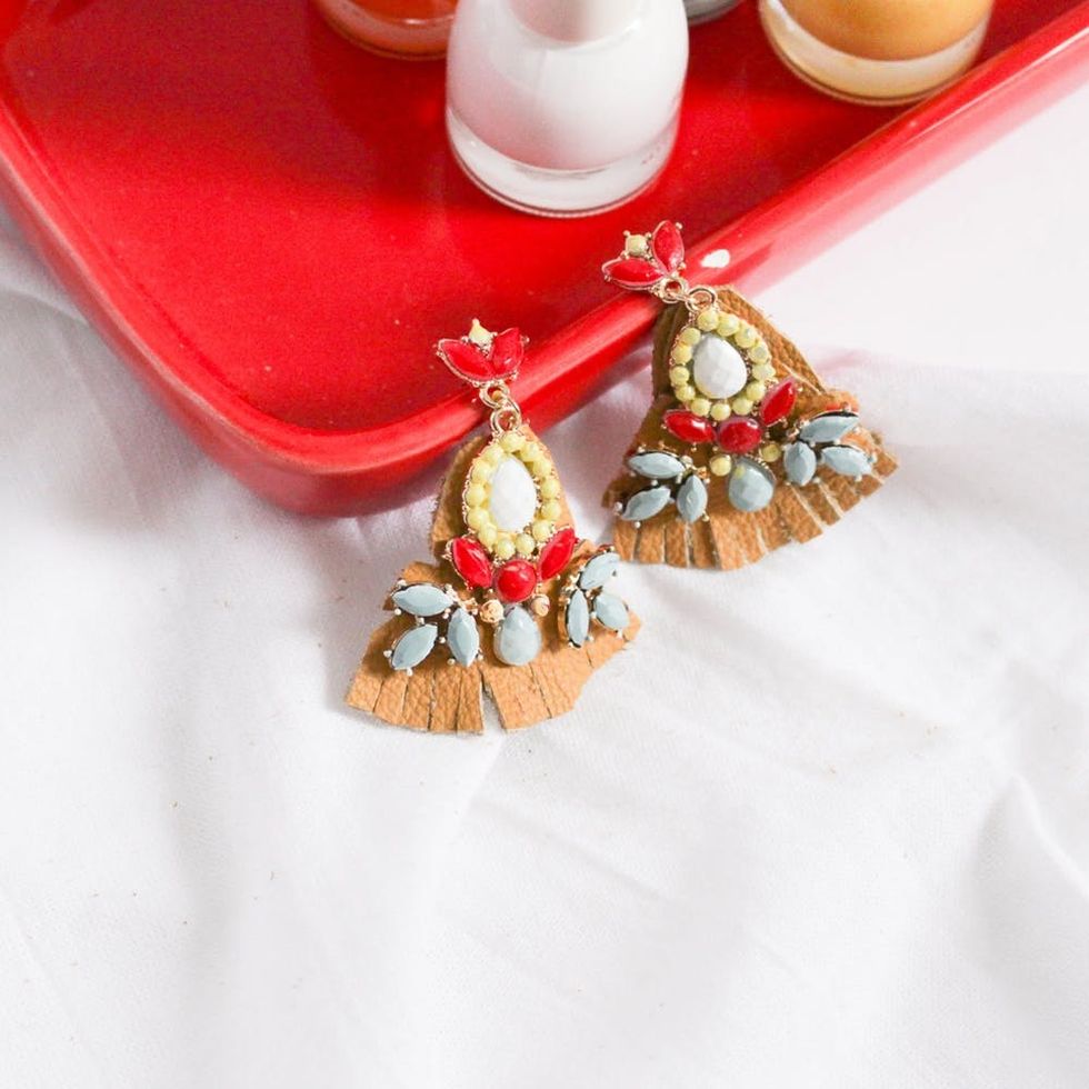 DIY Copycat: Create these Anthropologie Earrings for Next to Nothing