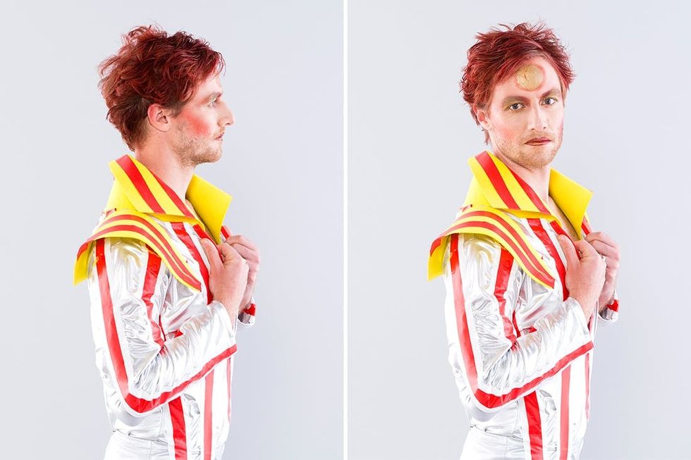 DIY David Bowie Halloween Costume