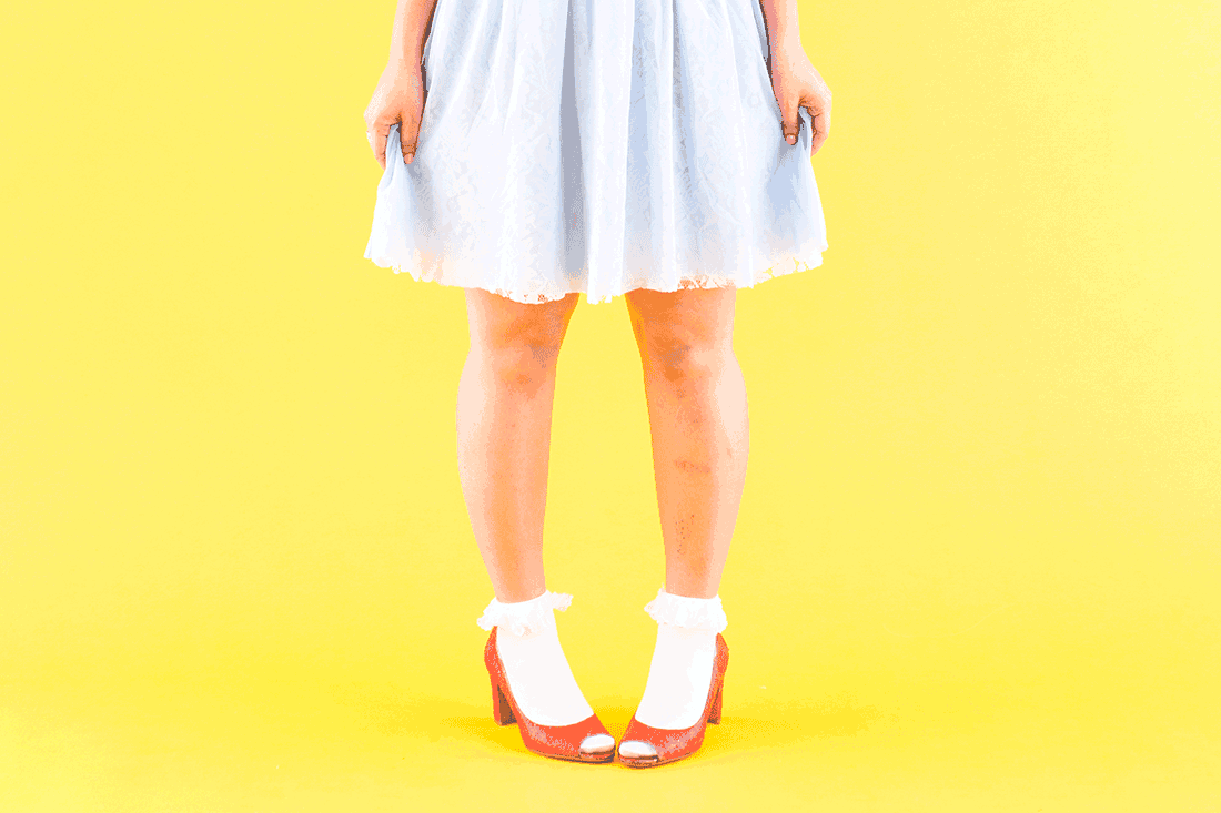 DIY Dorothy Halloween Costume Gif