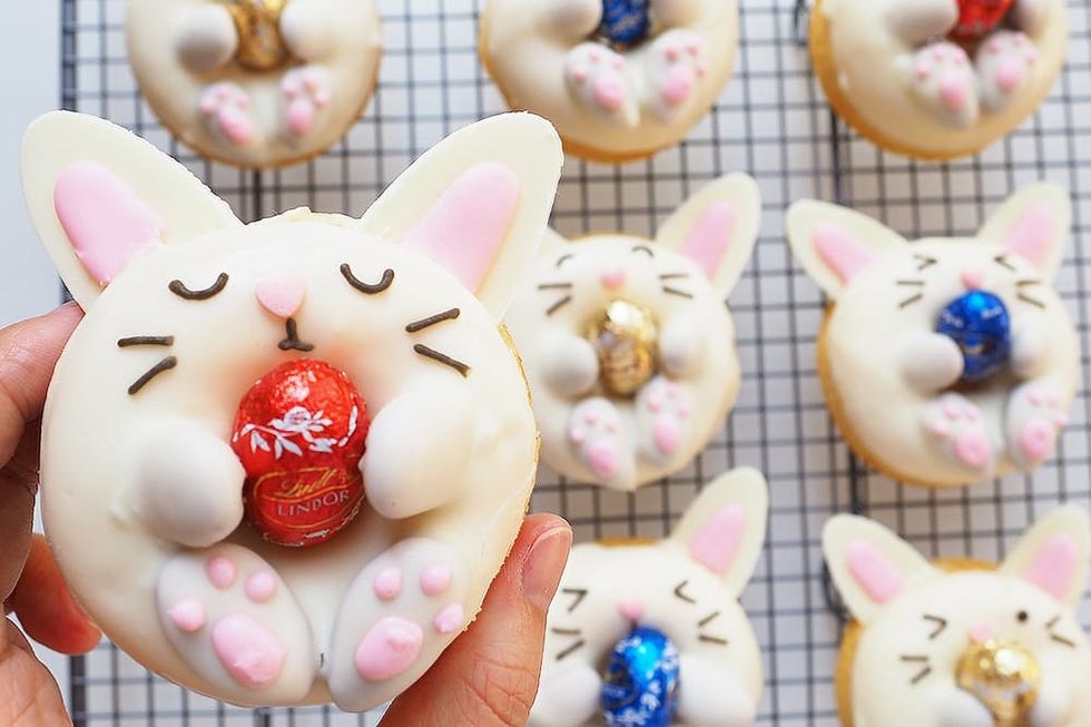 DIY Easter Bunny Donuts Recipe