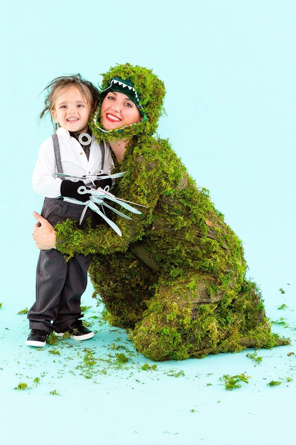 DIY Edward Scissorhands Toddler Halloween Costume