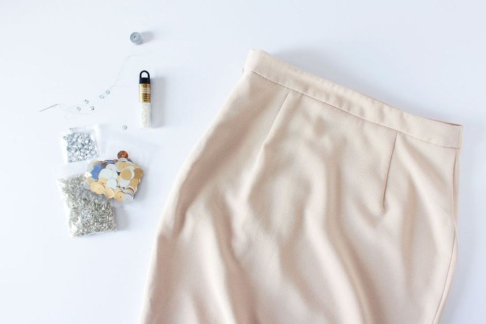 DIY-embellished-sequin-skirt-1