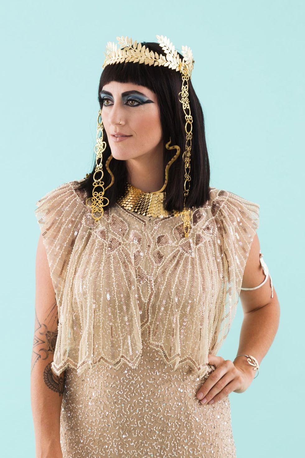 DIY Expert Cleopatra Halloween Costume