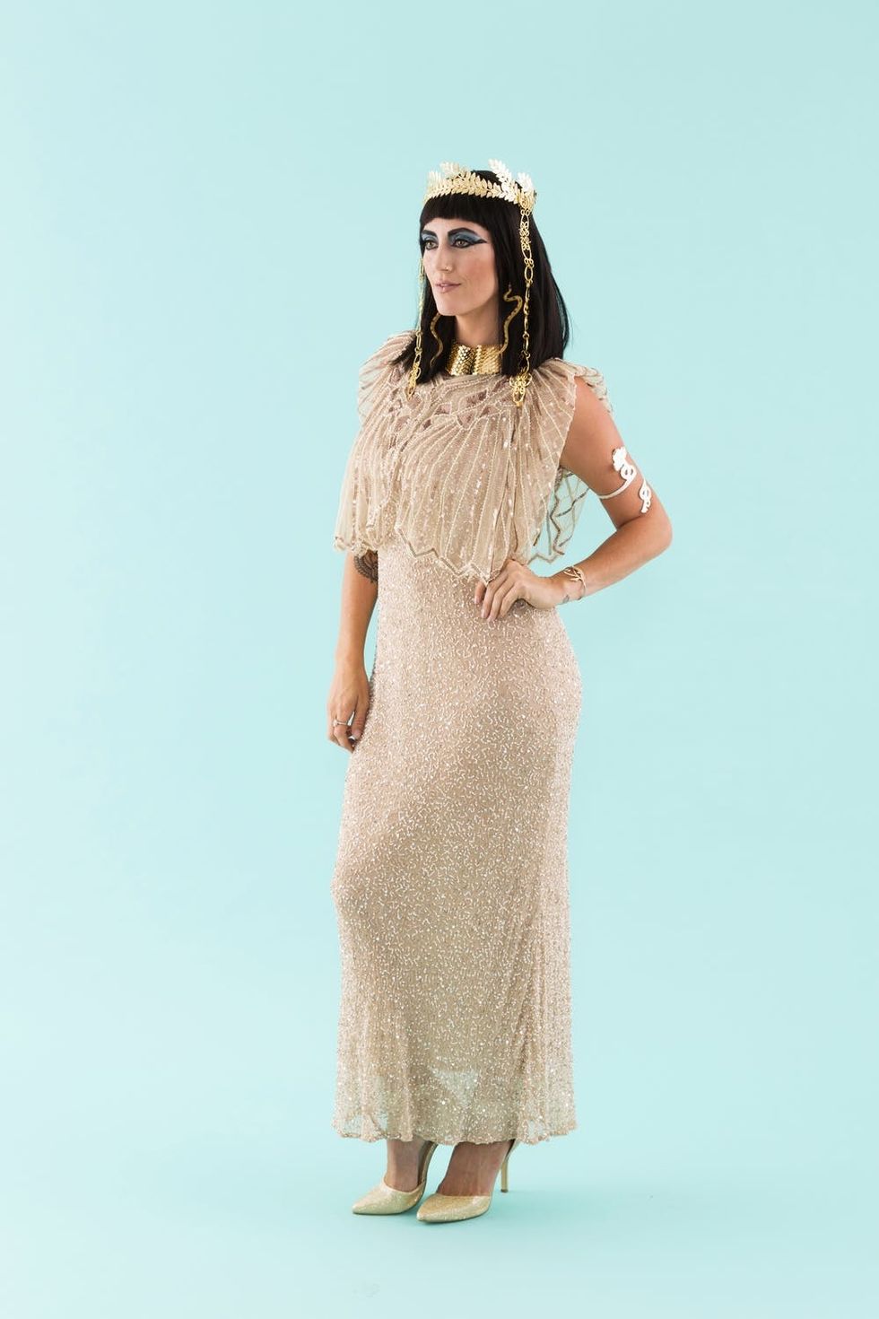 DIY Expert Cleopatra Halloween Costume