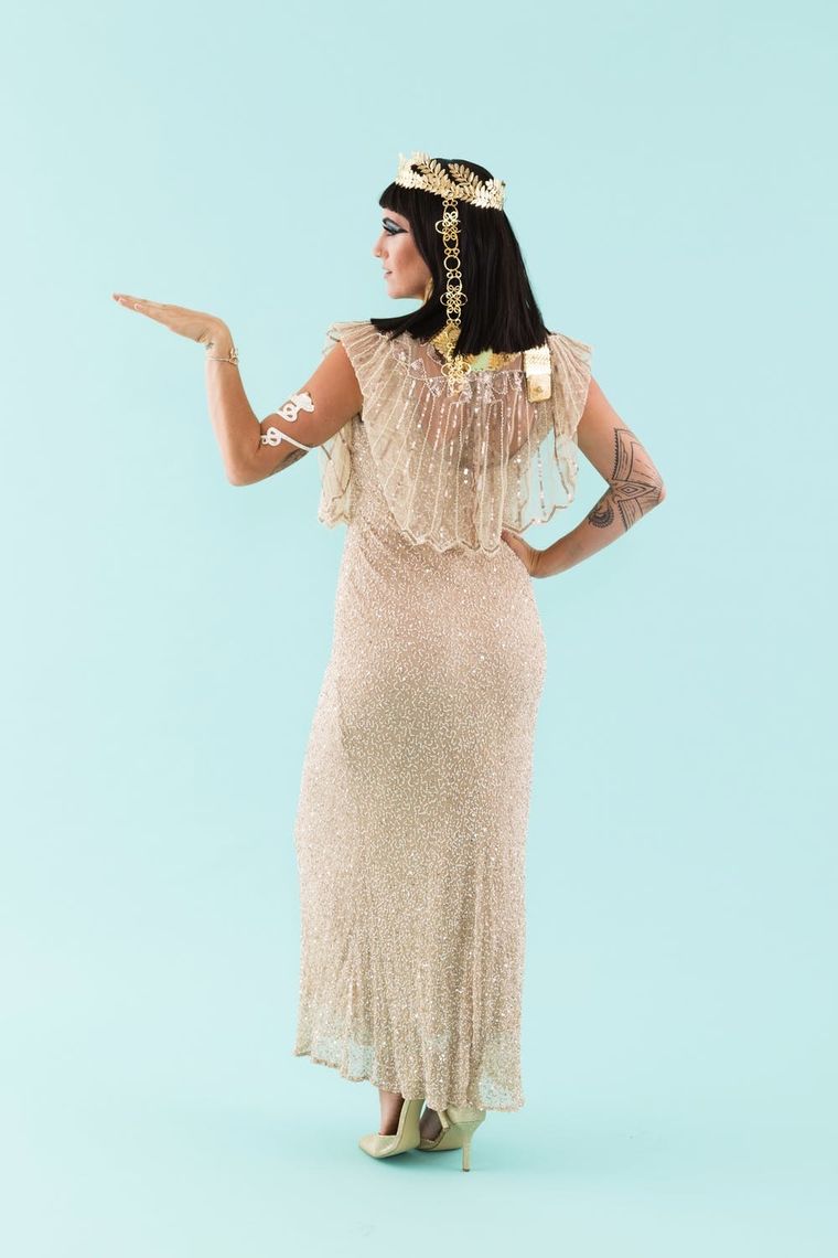 Homemade Cleopatra Costume