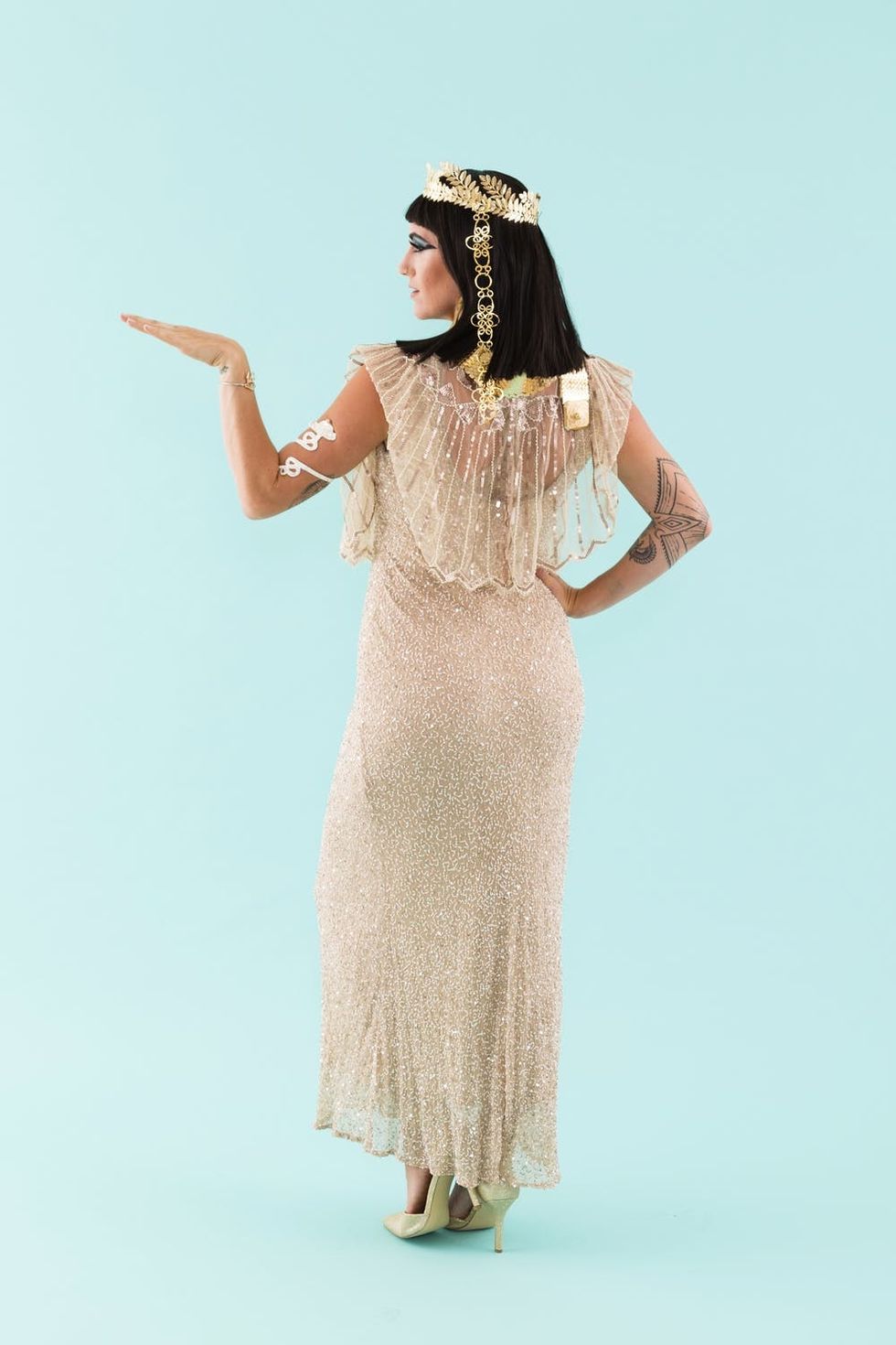 DIY Expert Cleopatra Halloween Costume