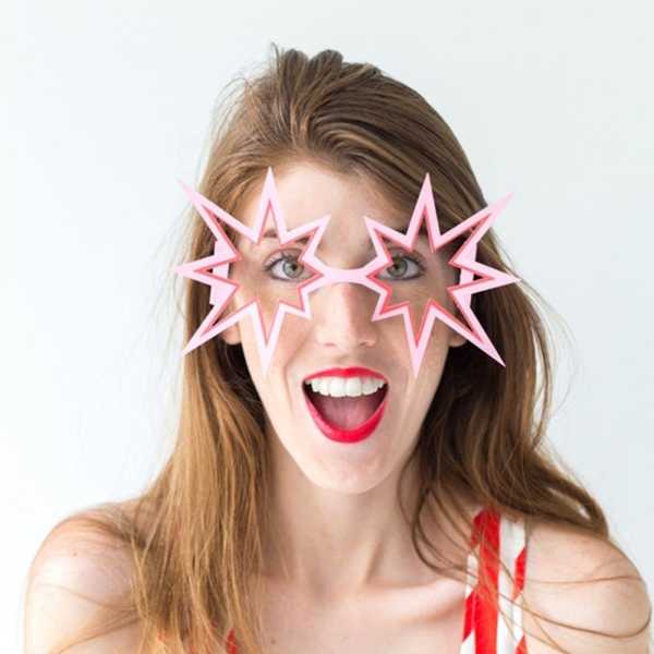 DIY Firework Sunglasses