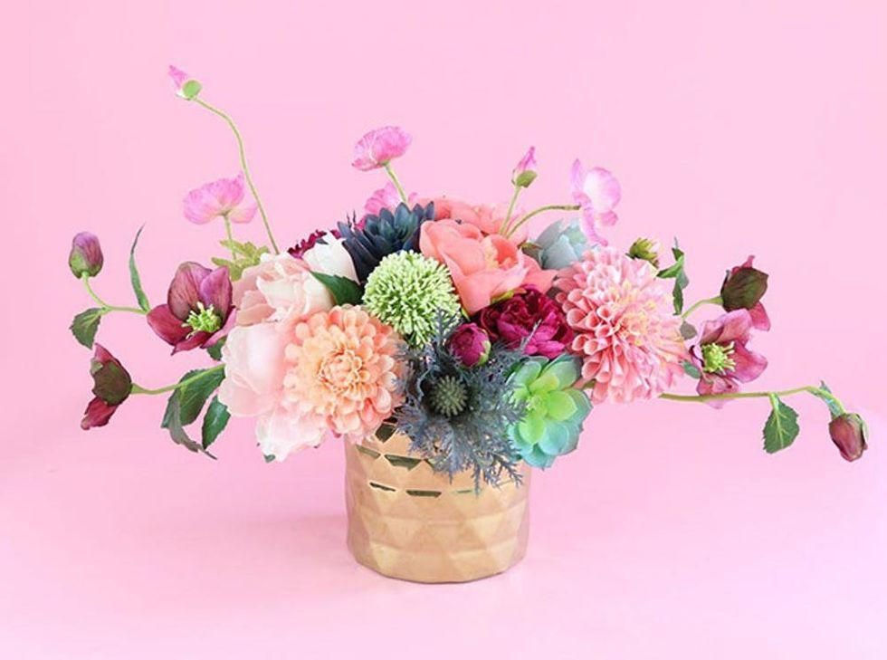 DIY Floral Centerpiece