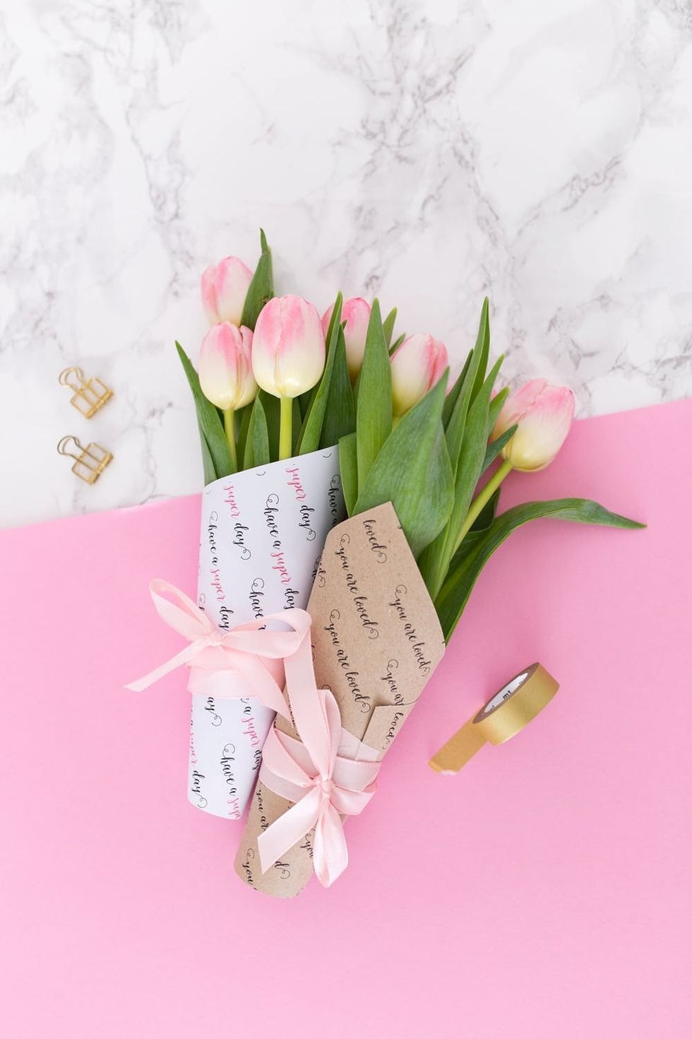 DIY Flower Bouquet for Random Act of Kindness Day (10)