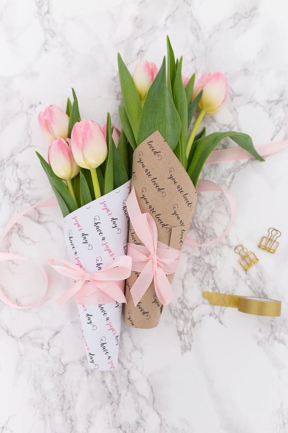 DIY Flower Bouquet for Random Act of Kindness Day (9)