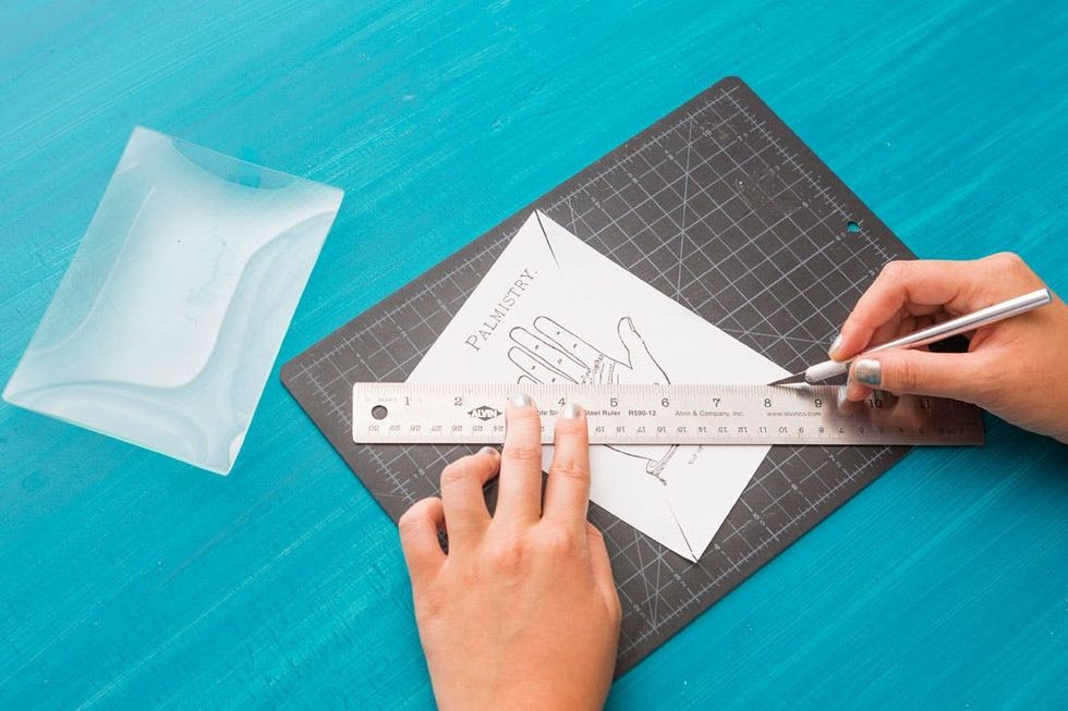 DIY Fornasetti Halloween Tray Materials