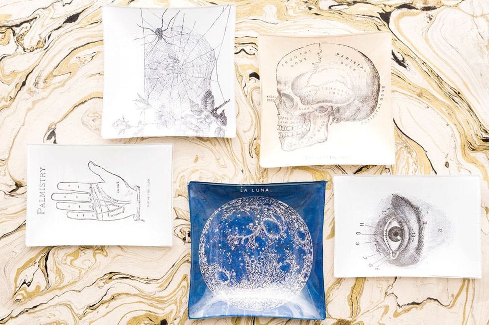 DIY Fornasetti Halloween Trays