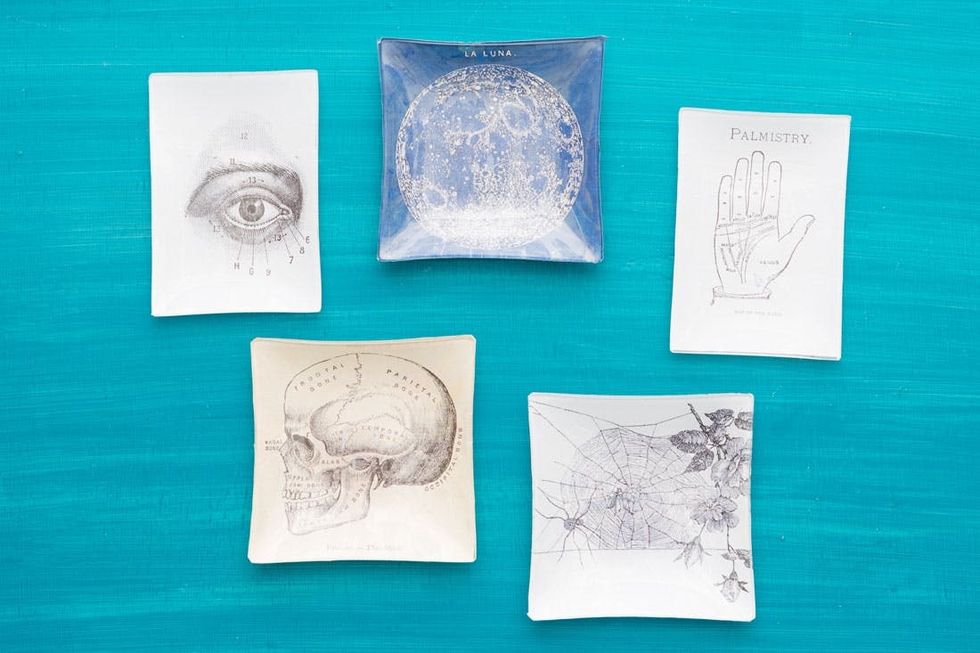 DIY Fornasetti Halloween Trays