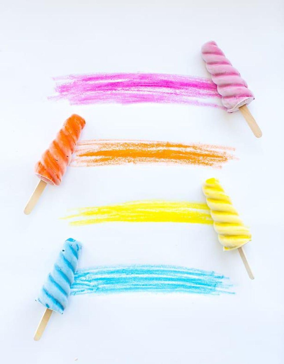 DIY Freezer Chalk Pops