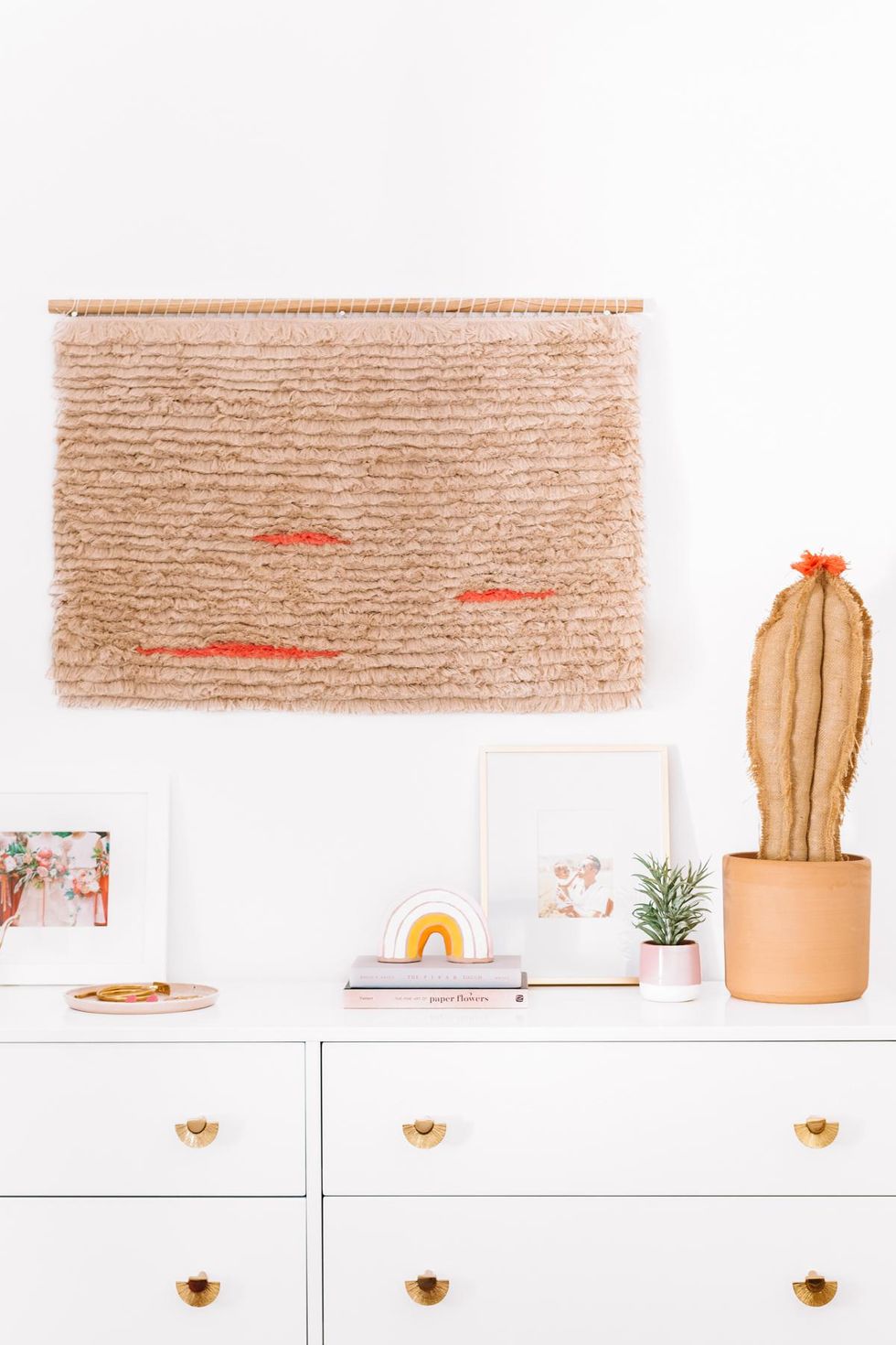DIY Fringe Wall Hanging