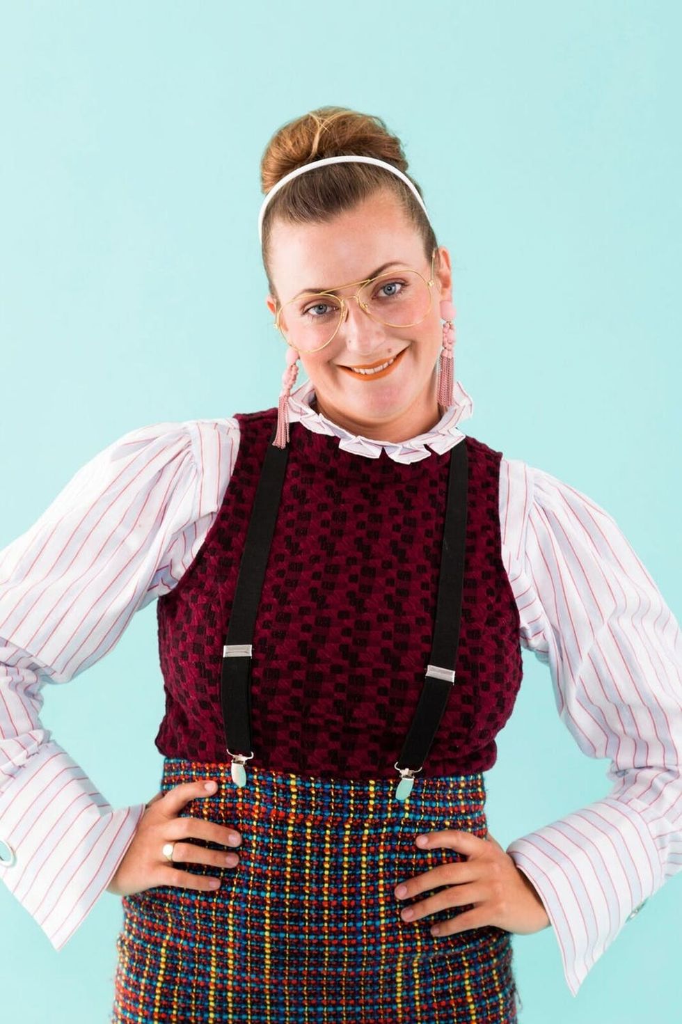 DIY Girl Nerd Halloween Costume