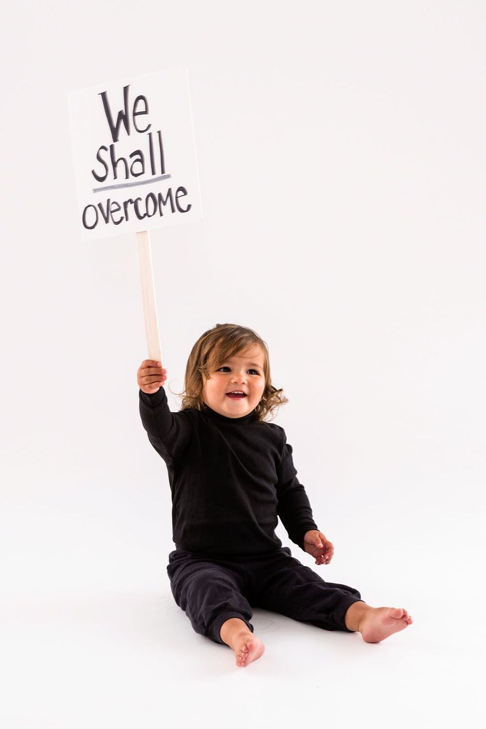 DIY Gloria Steinem Baby Halloween Costume