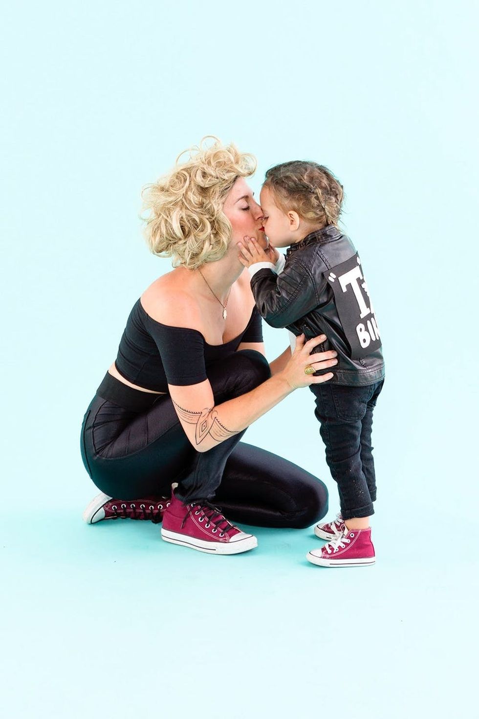 DIY Grease Sandy and Danny Halloween Costumes