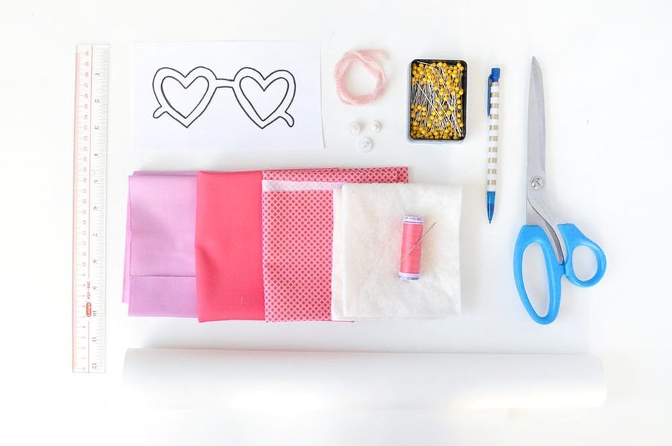 DIY Heart-Shaped Sunglasses Cases