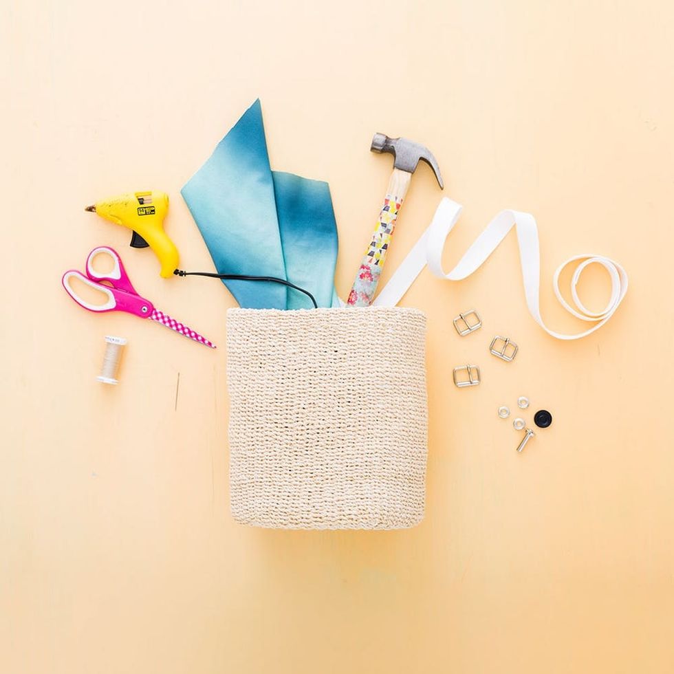 DIY Kids Easter Basket Backpack Materials