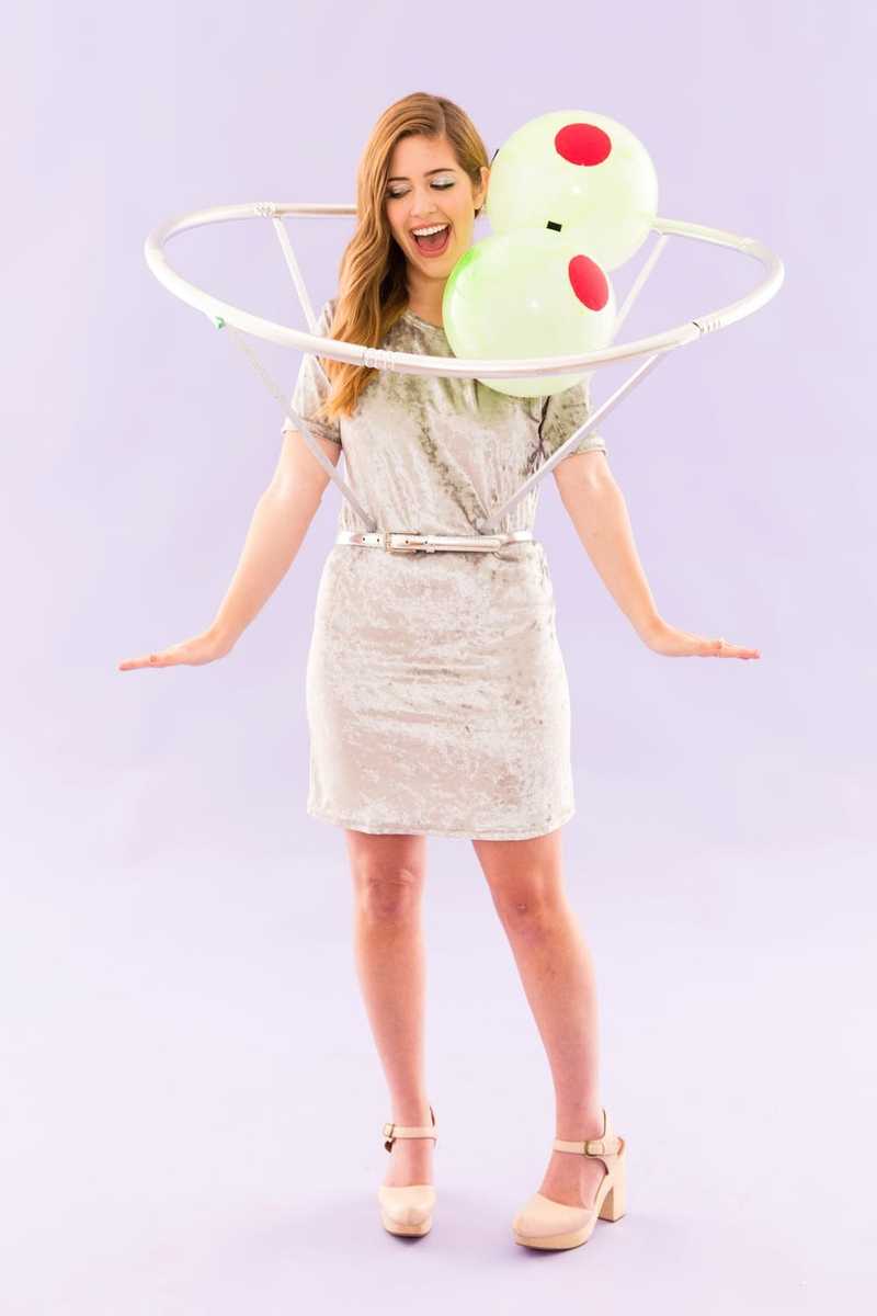 cocktail dress halloween costume 7 SPOOKY-CHIC HALLOWEEN COSTUMES TO CREATE WITH A BLACK DRESS